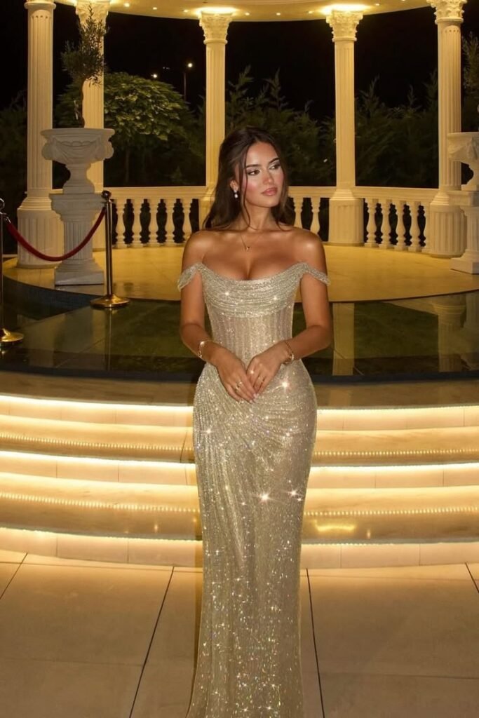 dazzling off the shoulder mermaid prom dresses column long with pleats